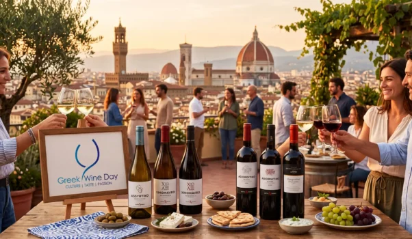 Firenze diventa la capitale del vino greco in Italia