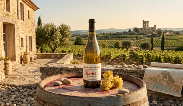 Chateneuf du Pape Domaine Barville Blanc “Roussanne” 2014 Brotte