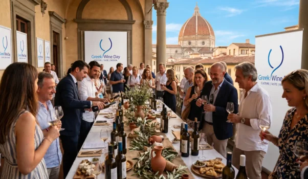 Greek Wine Day a Firenze: il soffio dell’Egeo e la magia del mito in un calice