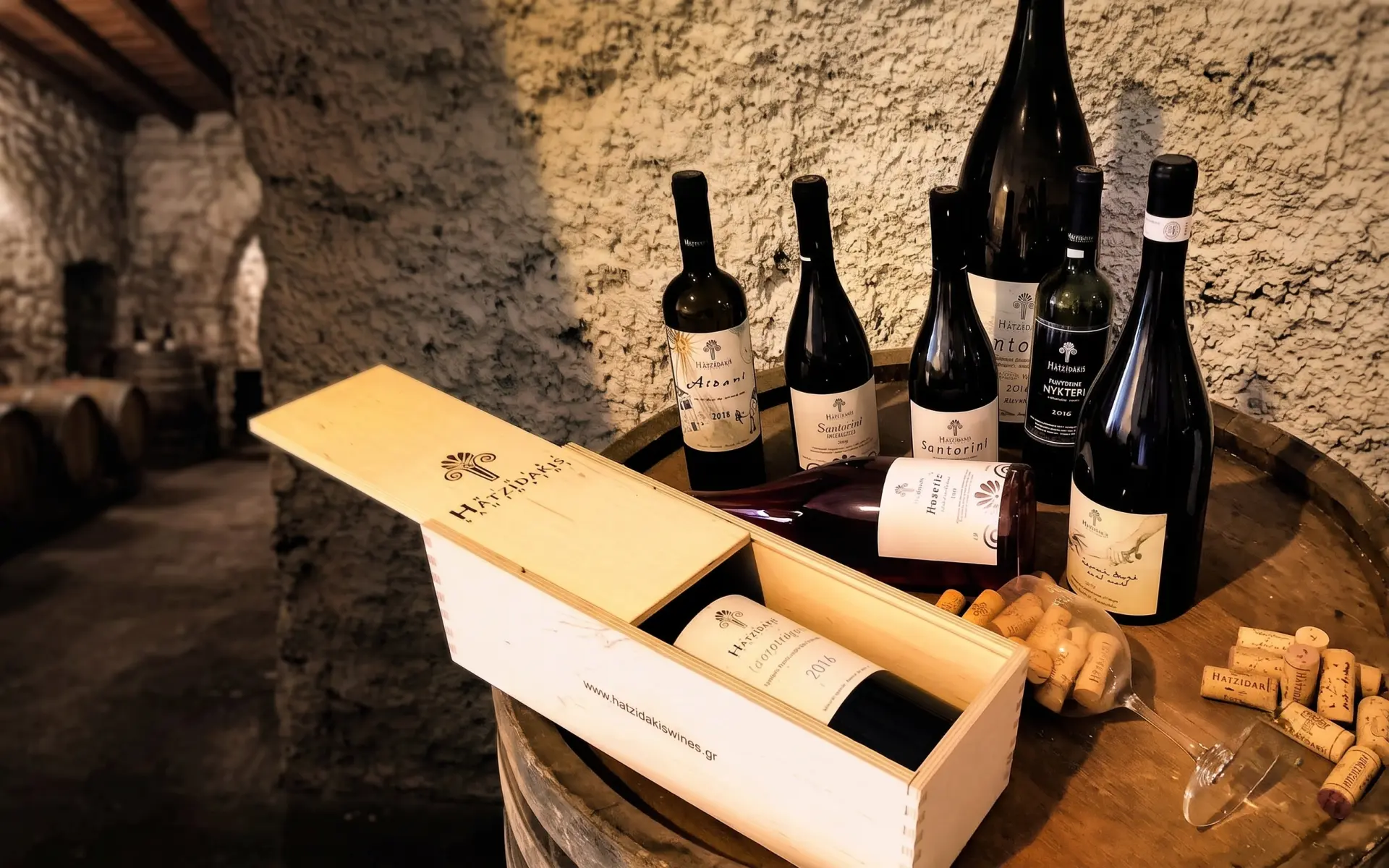 Hatzidakis Winery a Santorini
