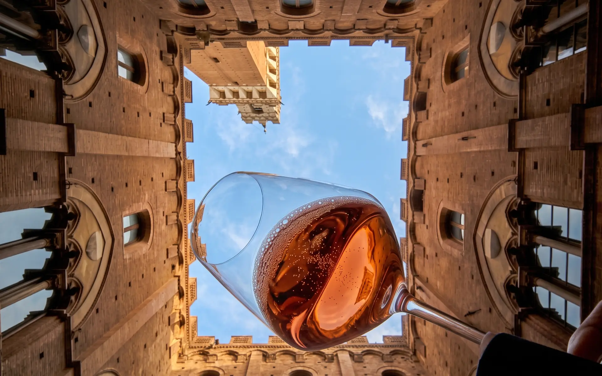 Bollicine a Siena