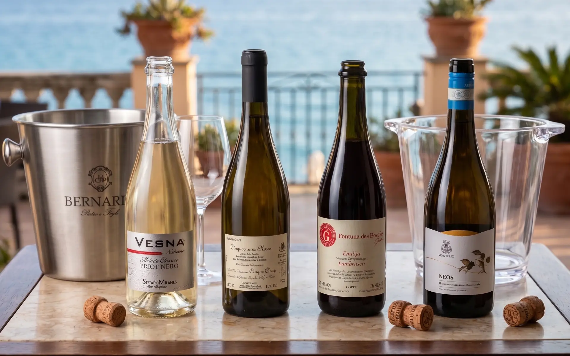 Bollicine al mare? Ai Bagni Stella a Cavi con il Lambrusco