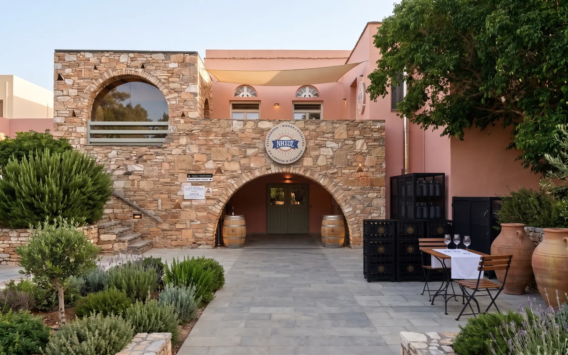 Il microbirrificio Nissos a Tinos