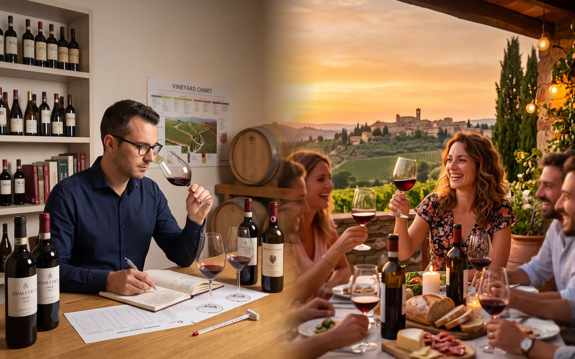 Il Vino tra Ragione e Sentimento