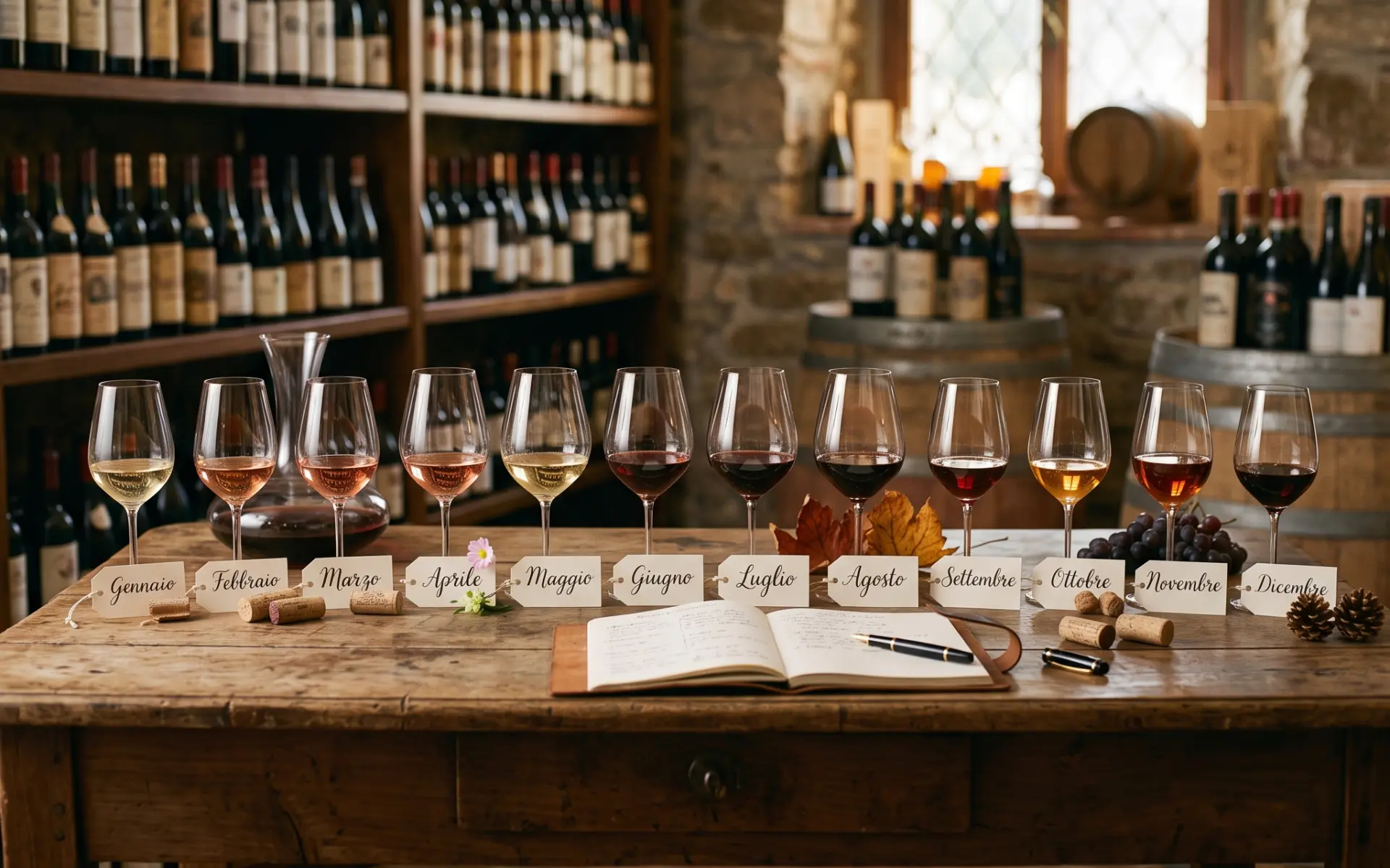 Un anno in dodici vini · Parte seconda