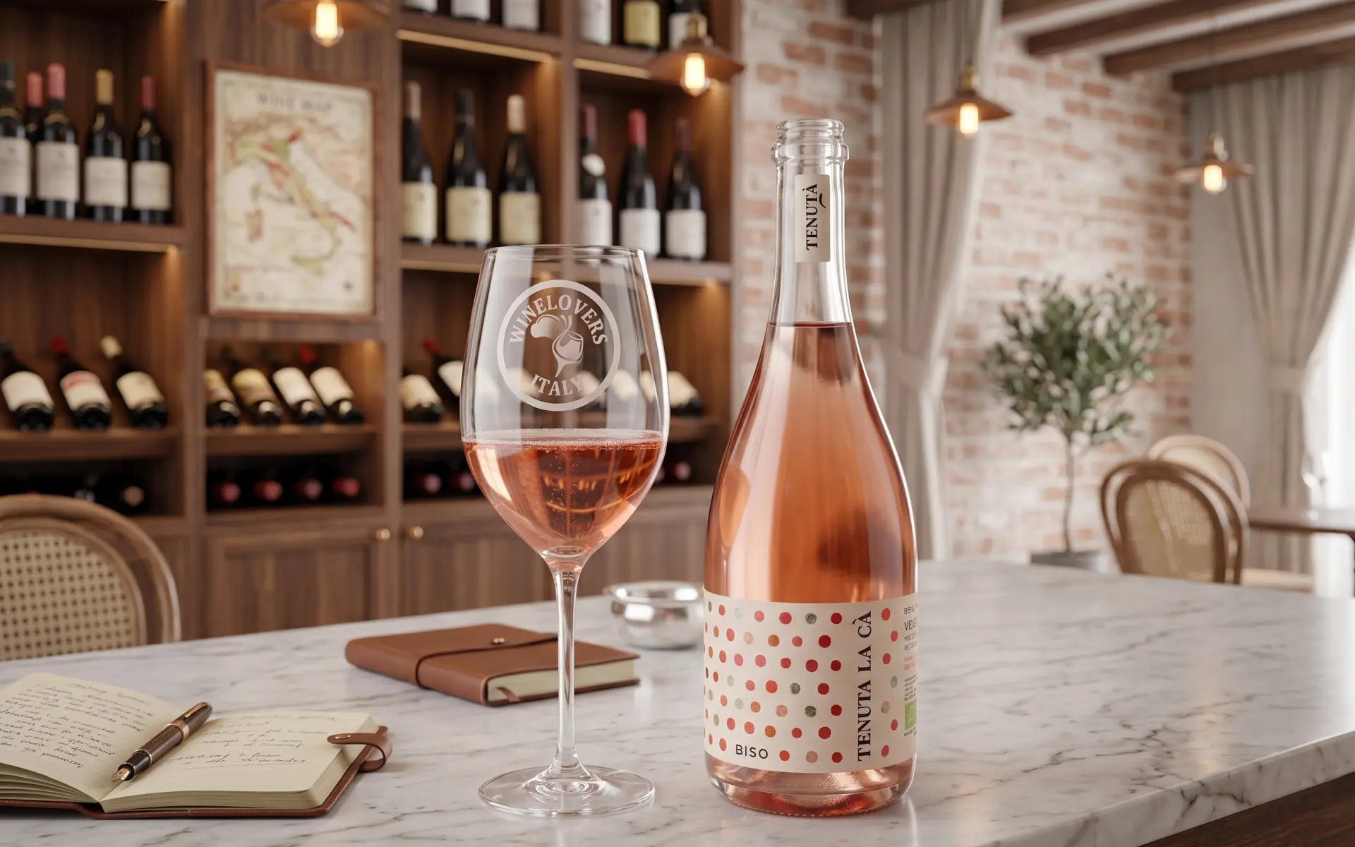 Veneto Igt Biso rosato frizzante Tenuta La Cà